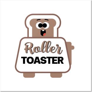 roller toaster Posters and Art